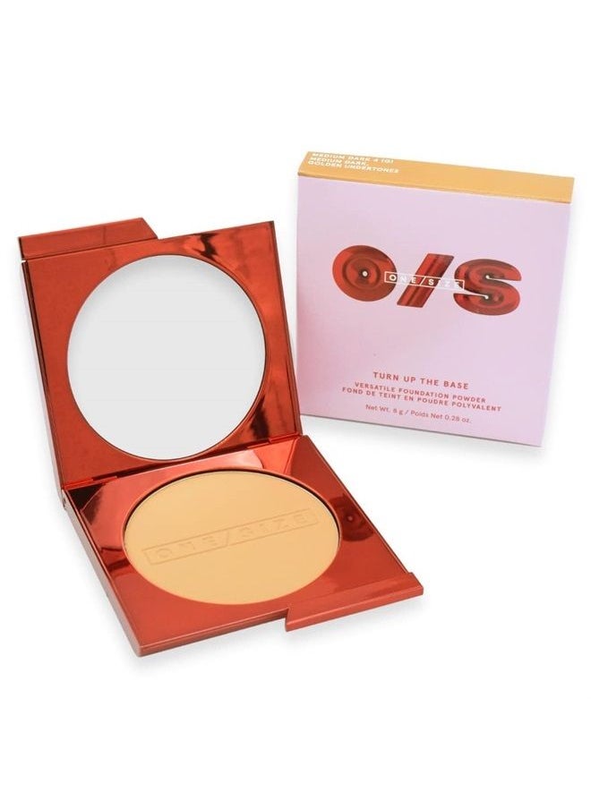 One size One Size by Patrick Starrr Turn Up The Base Versatile Powder Foundation - Medium Dark 4 (G) 