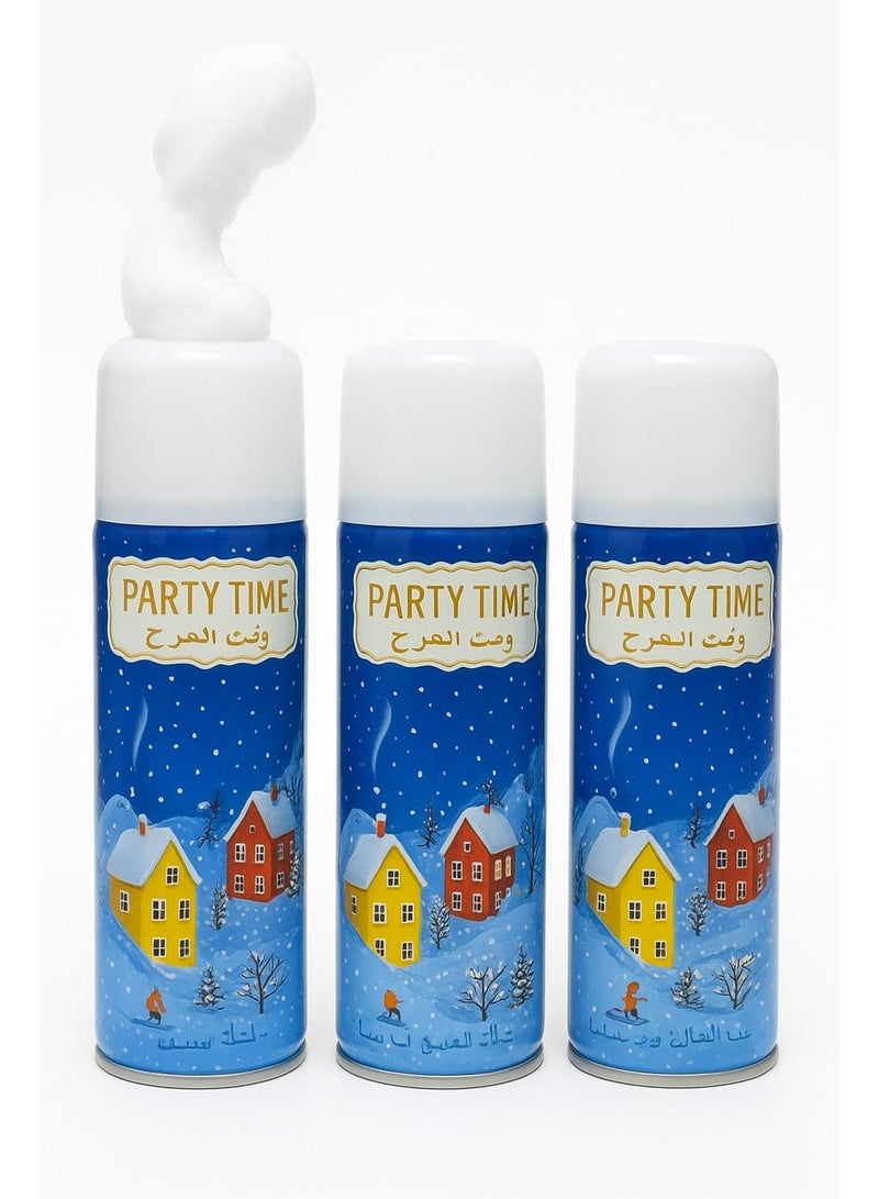 Saudi founding Day Snow Spray – Party Time Celebration Spray – Vision 2030 - Image 1