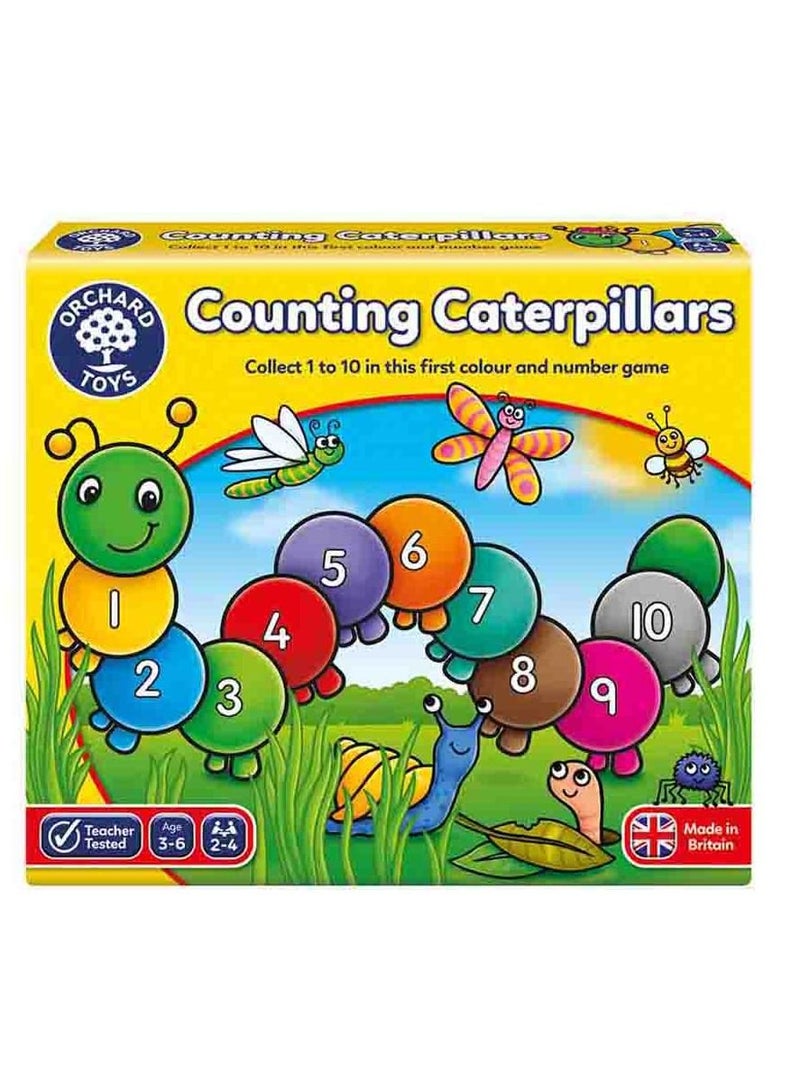 ORCHARD TOYS Orchard Toys - Counting Caterpillars Game - Image 1