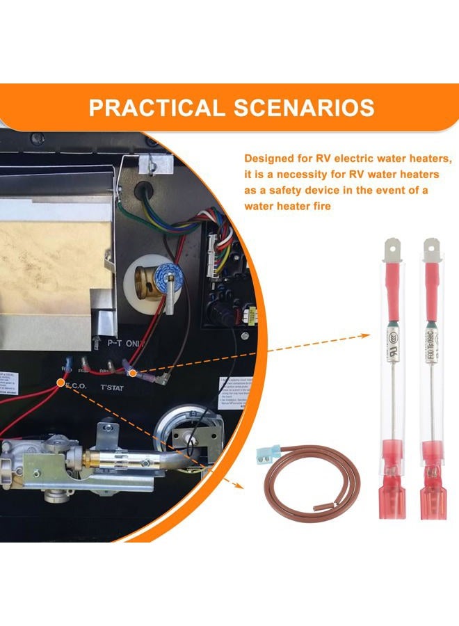 HUAREW 4Pces RV Water Heater Thermal Cutoff Kit Replacement Part for Atwood 93866 Suitable for models GCH6-6E GCH6-4E G6A-8E G6A-7E GC6AA-9E G610-3E GCH10A-2E GH610-3E XTSeries Electronic Water Heater - Image 5