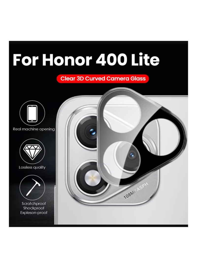 GMATE Honor 400 Lite -  Tempered Glass High-Definition 3D Lens Protector , Tempered Glass Camera Guard with Anti-Scratch and Drop Protection - Image 4