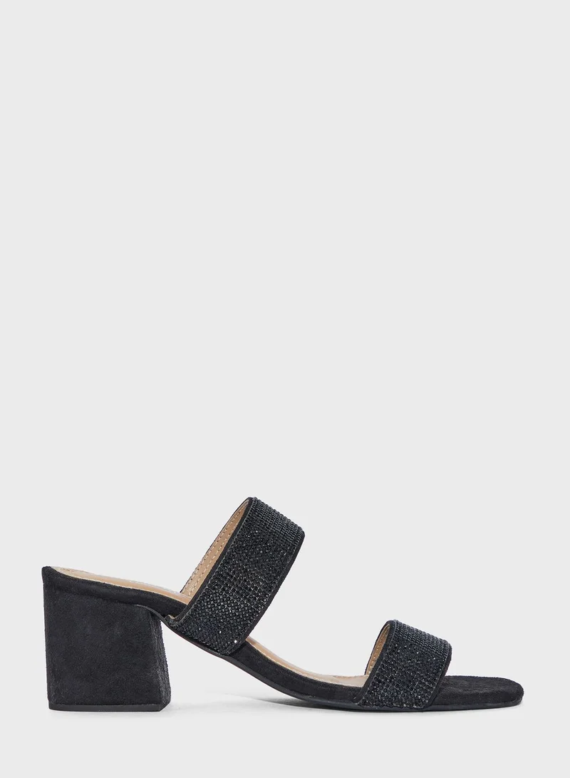 Austin Reed Double Strap High Heel Sandals