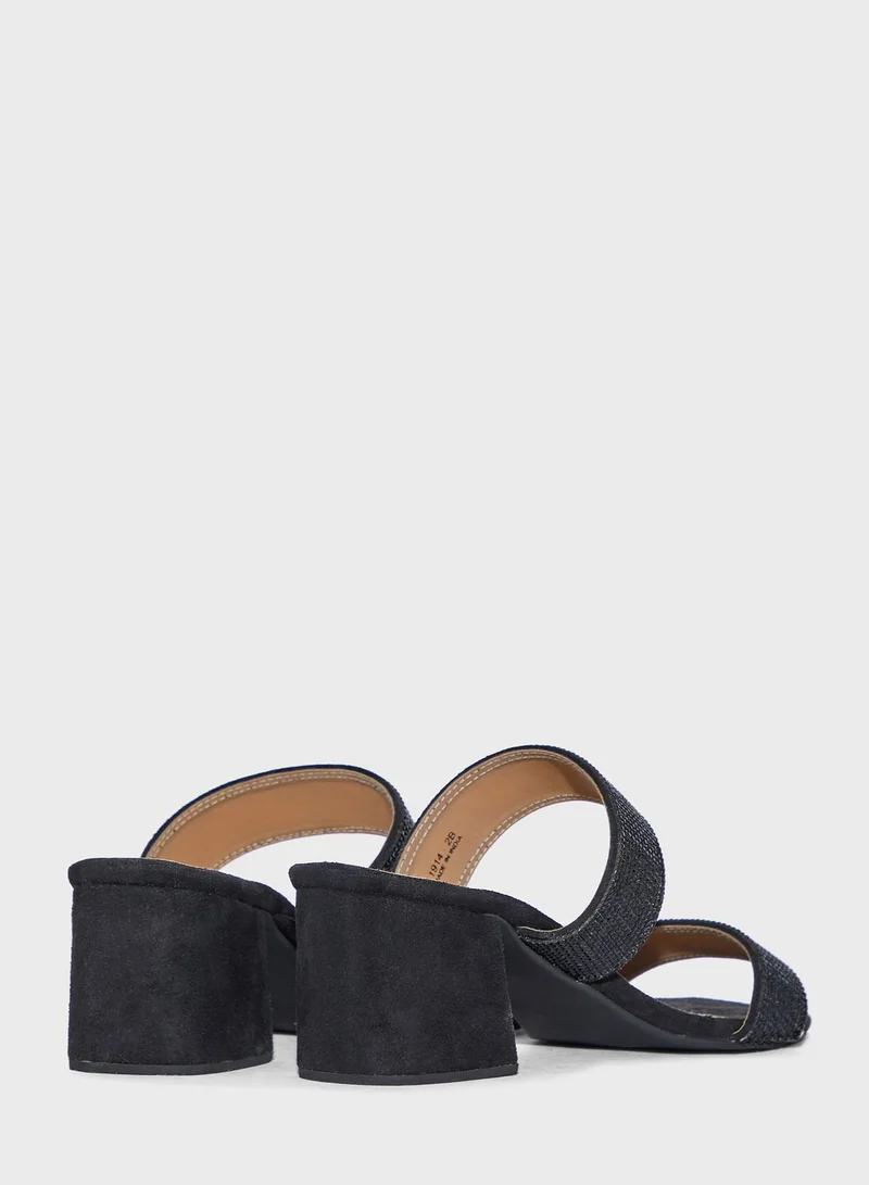 Austin Reed Double Strap High Heel Sandals