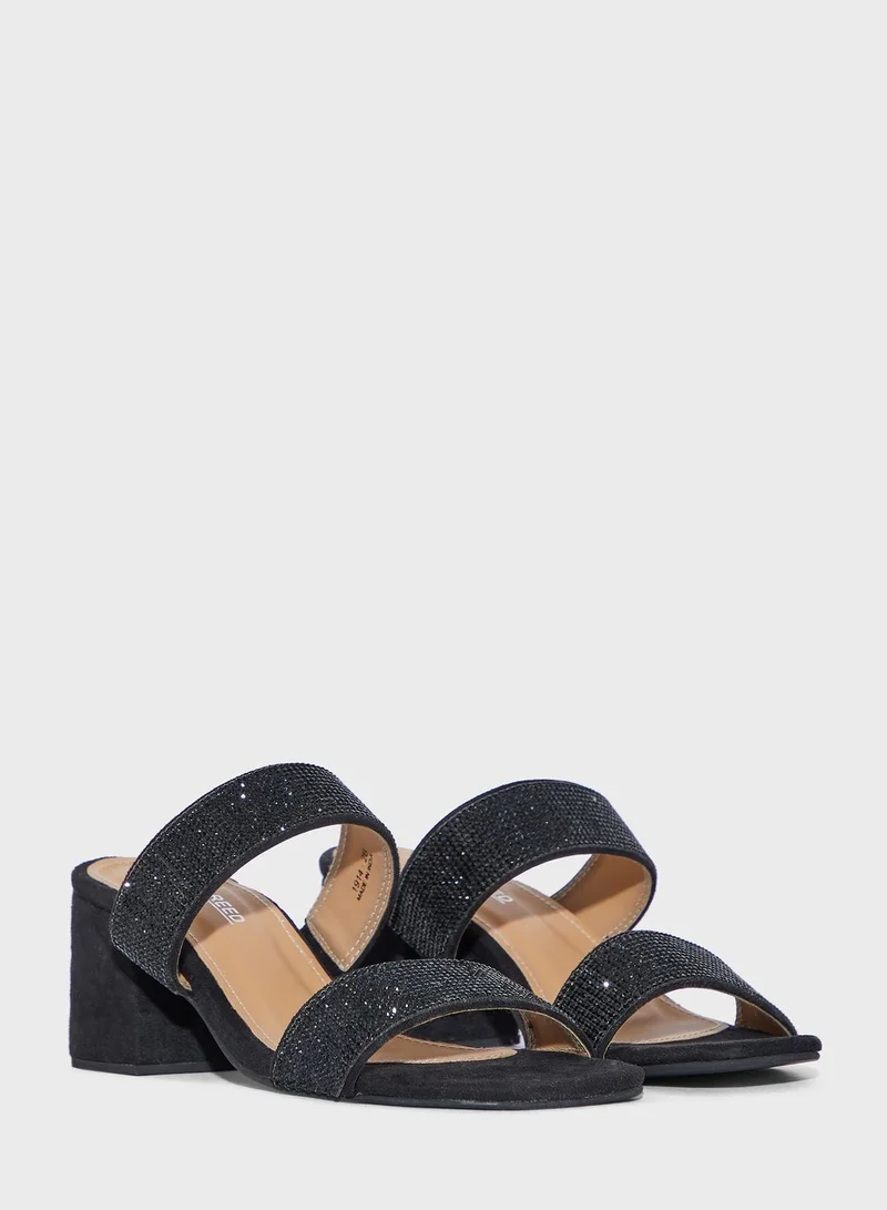 Austin Reed Double Strap High Heel Sandals