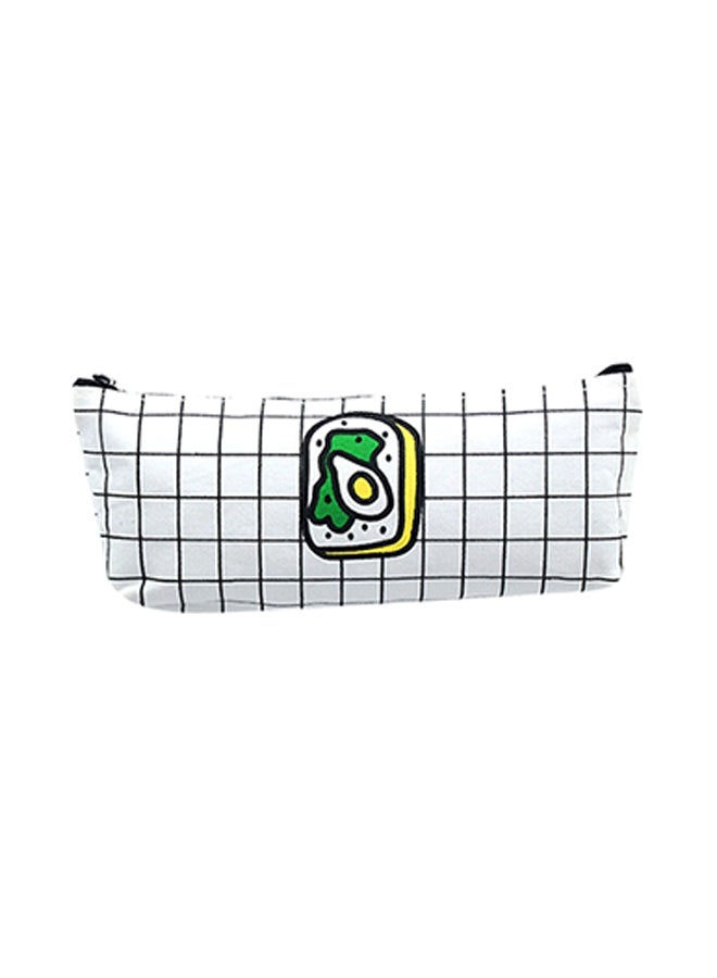 Loquat Fast Food Pencil Case White