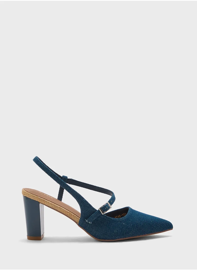 ELLA High Heel Sling Back Pump