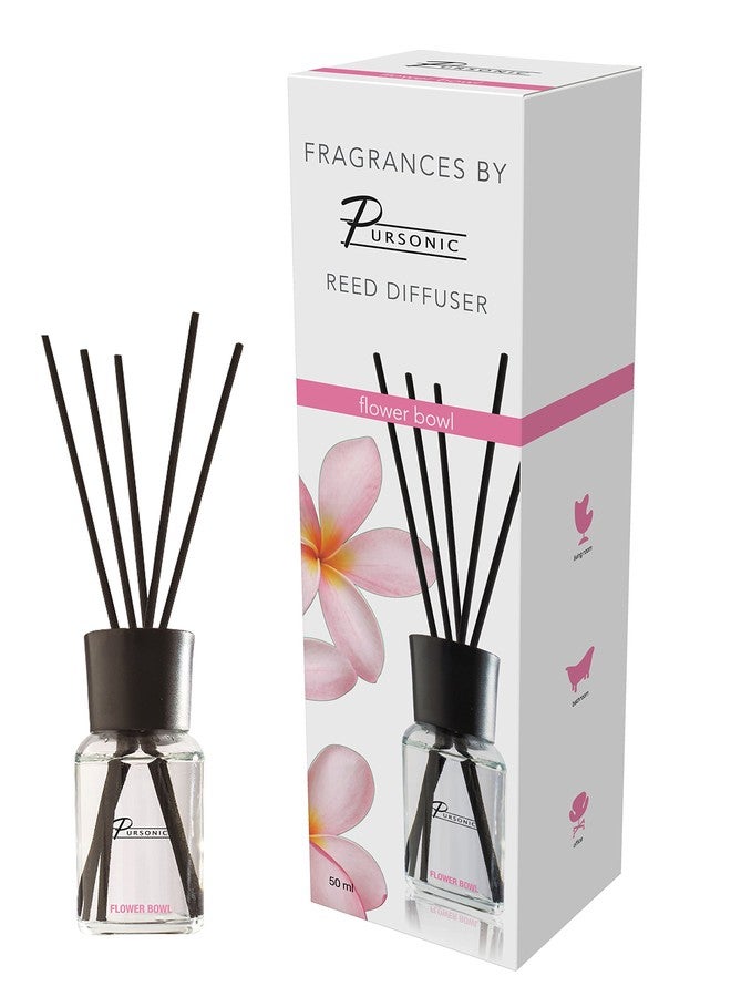 Pursonic RDFB50 Flower Bowl Reed Diffusers - Image 1