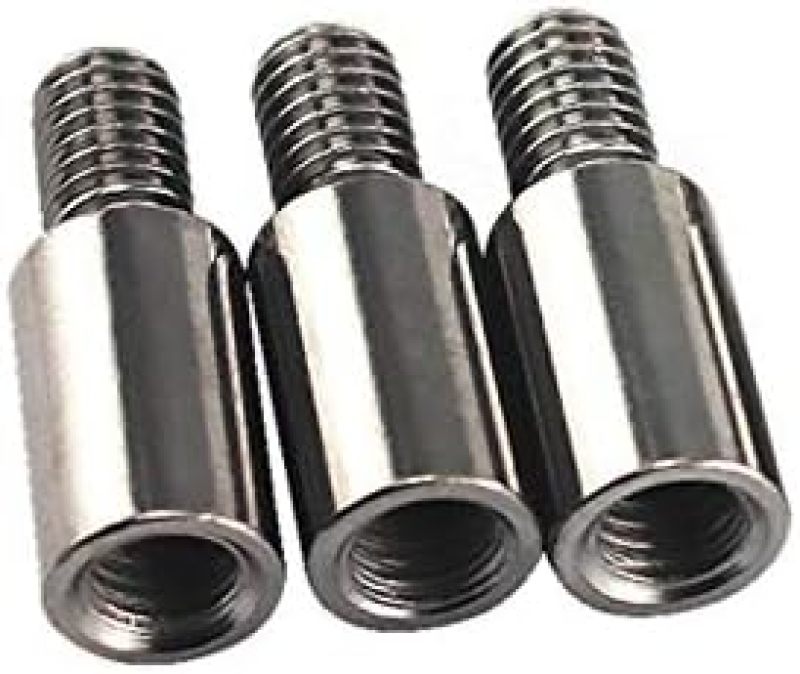 Arcade Joystick Extension Rod 3 Pcs Solid Metal 1.5 Cm Height Increase for Ergonomic Wrist Relief - Universal US-Style Joystick Compatibility - Tool-Free Screw-On Installation for Arcade Modding - Image 2
