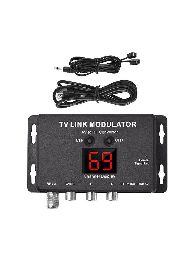 Generic - TM80 TV LINK Modulator AV to RF Converter - Image 1