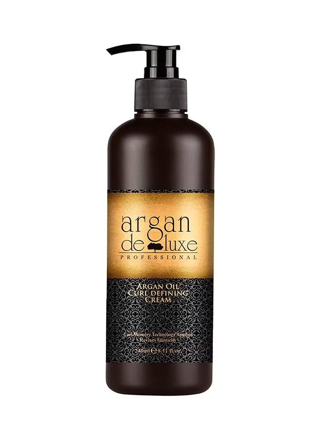argan de luxe Argan Deluxe Curly Hair Cream 240 ml - Image 1