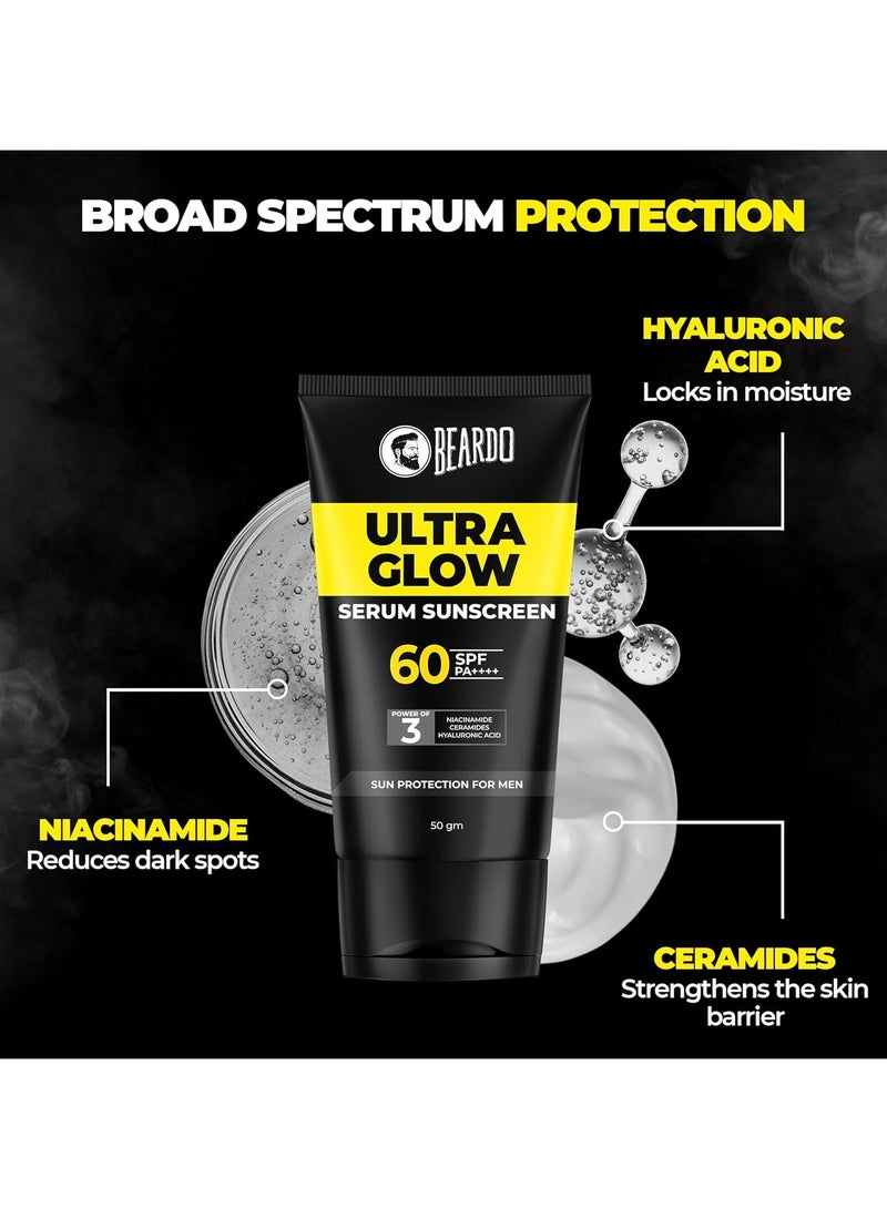 BEARDO Ultra Glow Serum Sunscreen 50g - Image 3