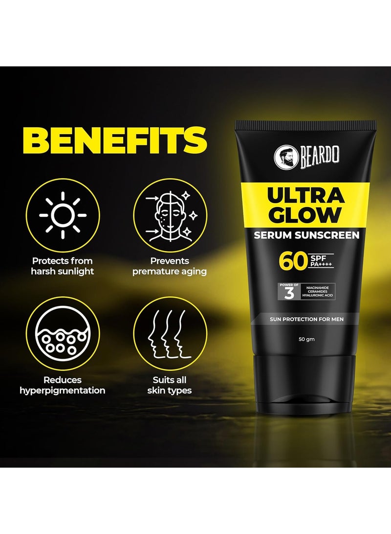 BEARDO Ultra Glow Serum Sunscreen 50g - Image 5