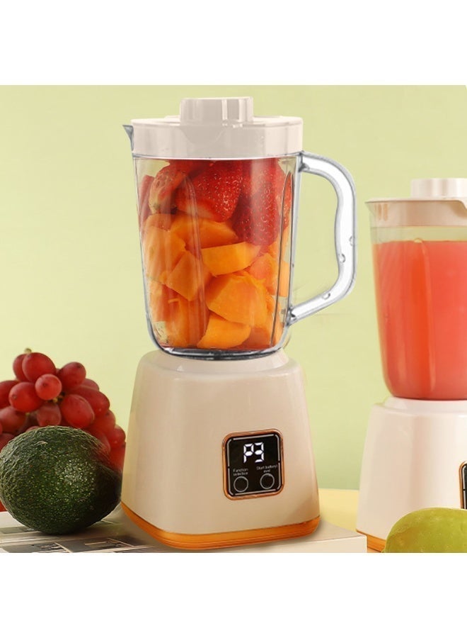 Macon Portable Blender (Multi-colour), Mini Smoothie Maker with Digital Display & Stainless Steel Blades, Easy to Clean Personal Juicer for Shakes,Large Jar, Rechargeable, Juicer , Mixer Grinder - Image 4