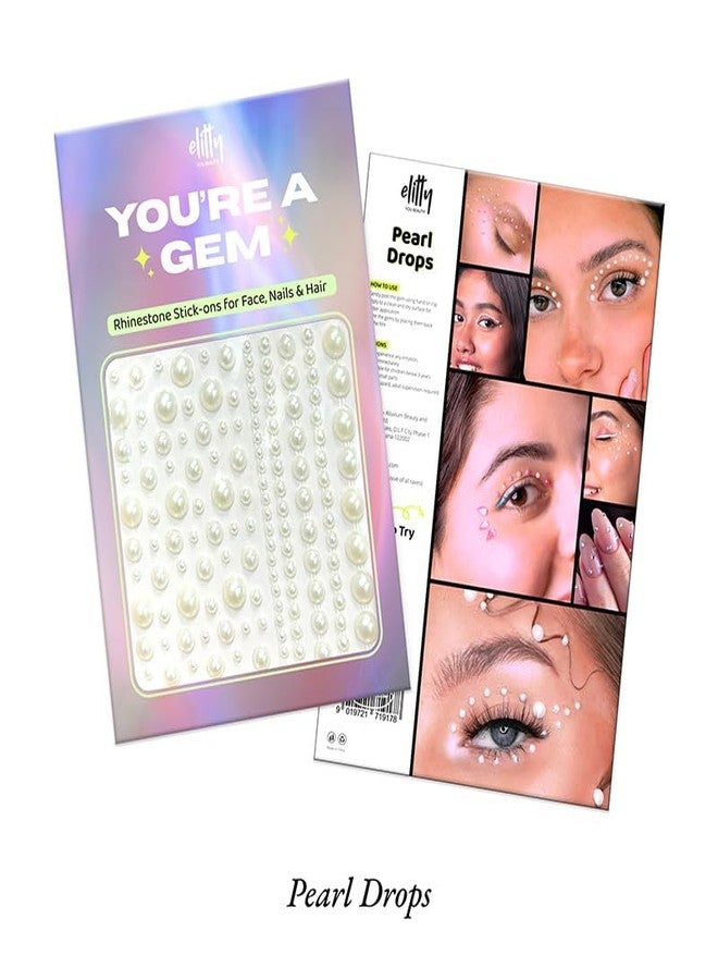 Elitty Pearl Drops Rhinestones - Image 2