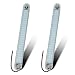 GZ5CG 12V Led Interior Light Bar 2 Packs 72Led 6500K White with ONOff Switch 11Inch 12V 24V for Enclosed Cargo Trailer RV Van Truck Lorry Camper Caravan Motorhome 2Pcs - Image 2