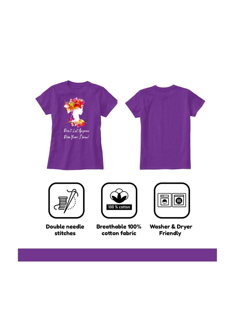 PRINTSHOP4ME - International Women’s Day T-Shirt For Women–Short Sleeve Round Neck Cotton T-Shirt–Gift For Women’s Day Events And Celebrations - Image 1