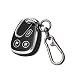 CHATYYD Key fob Cover for Chevy with KeychainSoft TPU Car Key Cover Case for Chevrolet Silverado Avalanche Suburban Trailblazer Equinox Malibu Tahoe Buick 20022007 Black - Image 2