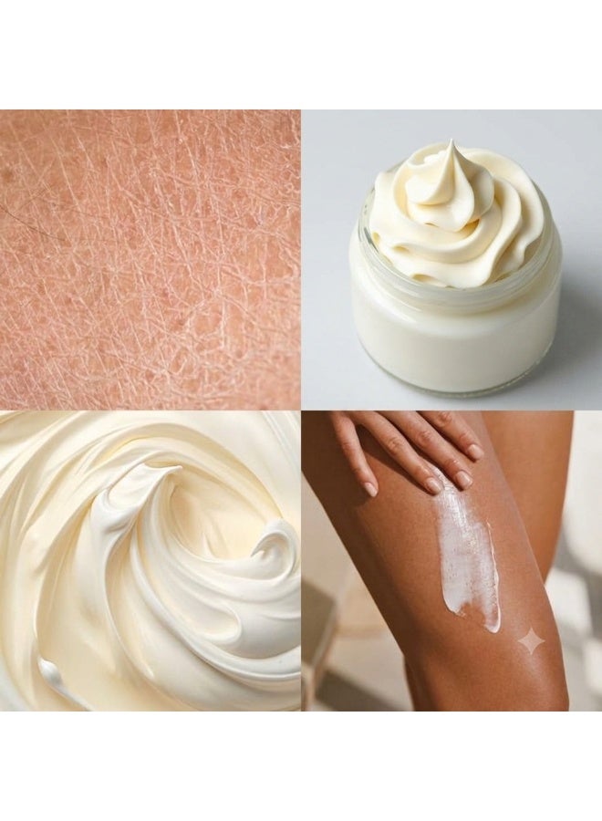 Vanilla Musk Body & Hair Makhmaria 50g | Creamy Moisturizing Fragrance | Soft Long Lasting Scent | Suitable for All Skin Types - Image 2