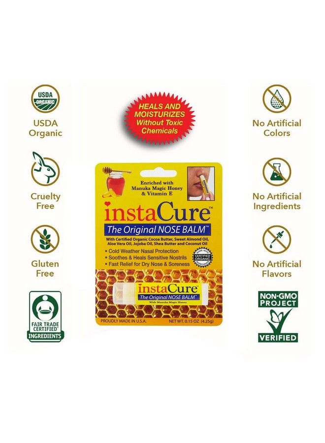 Insta Cure إغاثة سريعة للأنوف المتشققة والجافة والمؤلمة! إنستاكيور - Image 5