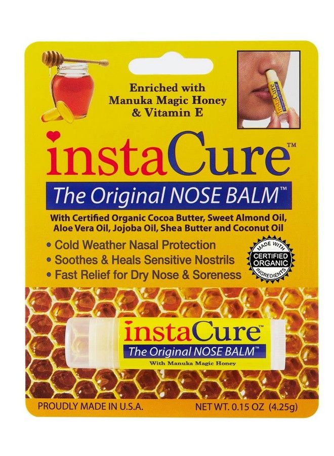 Insta Cure إغاثة سريعة للأنوف المتشققة والجافة والمؤلمة! إنستاكيور - Image 1