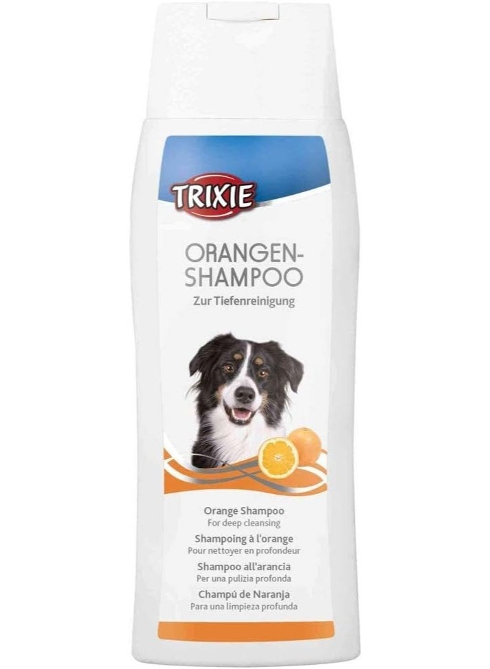 Trixie Orange Shampoo for Dogs 250ml - Image 1