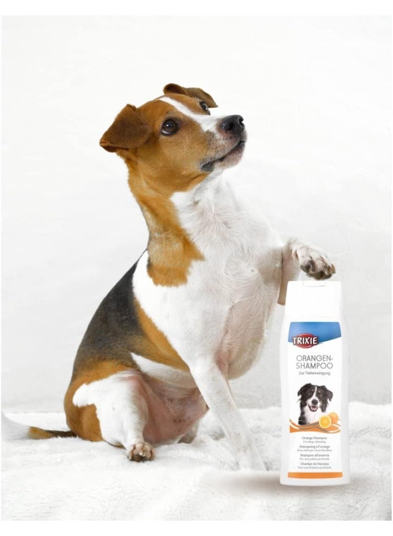 Trixie Orange Shampoo for Dogs 250ml - Image 3