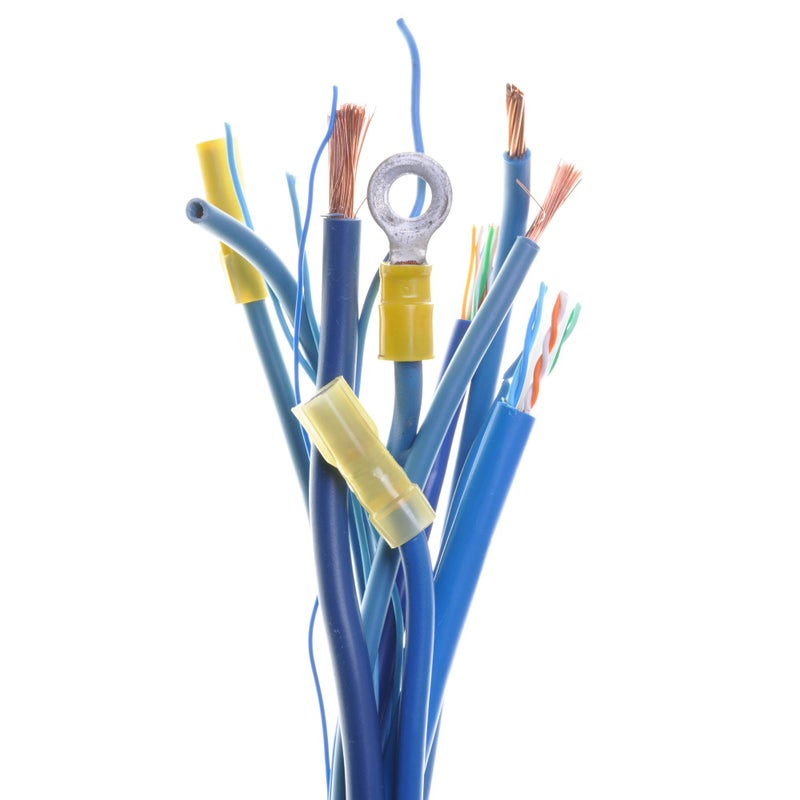 Gardner Bender 10-108 Terminal Ring, 12-10 AWG, Stud Sz 5/16-3/8, Yellow (50 pk) - Image 3