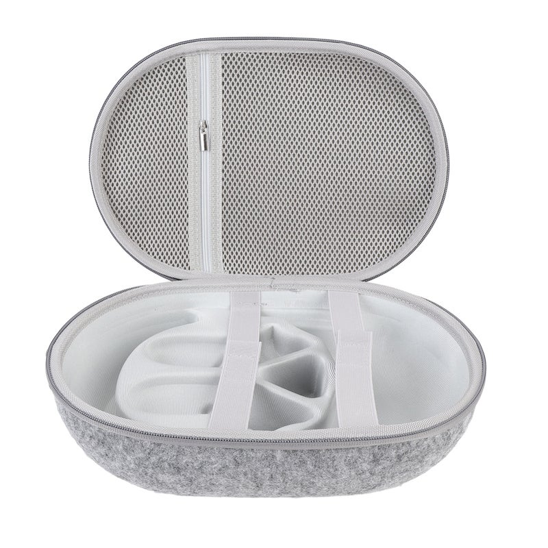 Carrying Case for Meta 3 Headset and Controller EVA Felt Hard Shell Travel Storage Bag - Image 5