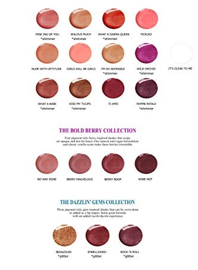 Mom's Secret 100% Natural Lip Gloss, Organic, Vegan, Gluten Free, Cruelty Free, Made In The Usa, 0.18 Oz. (Berry Boop) - Image 3