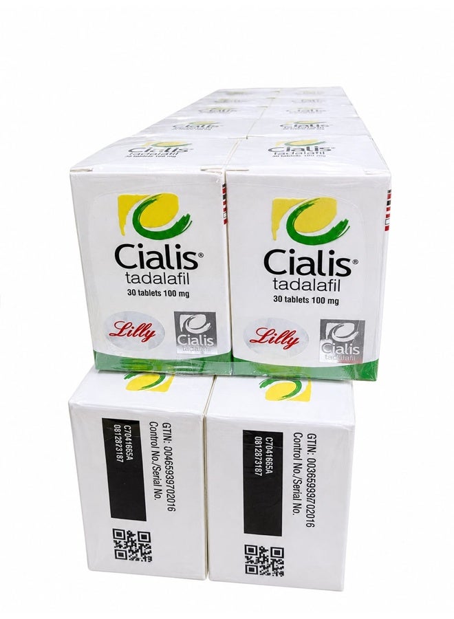 Cialis 100mg - Original - vip - 30 Tablets - 2 Packs - Image 2