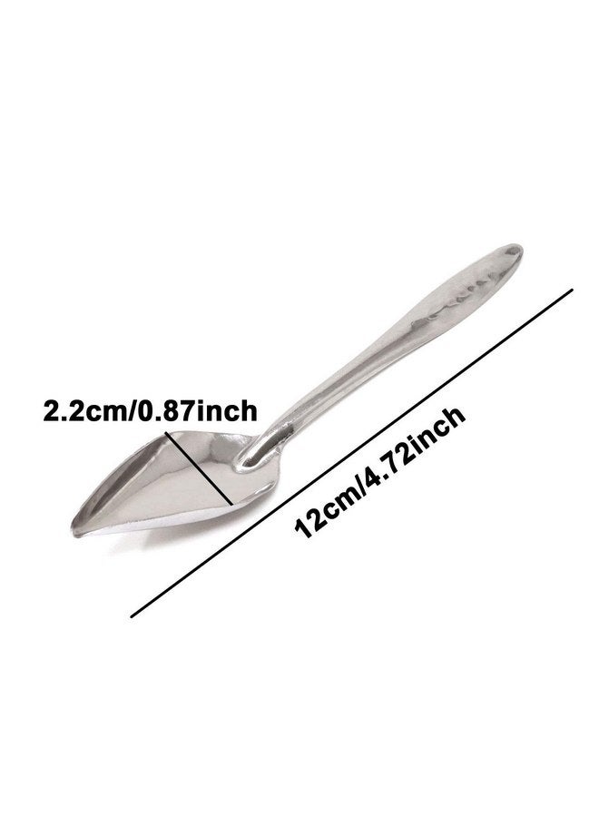 Honbay 4PCS Stainless Steel Bird Feeder Spoons Parrot Feeding Scoops Hand Feeding Spoons for Parrot - Image 1