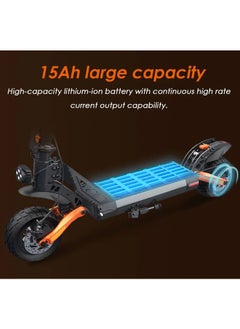 Portable and Foldable Off-Road Electric Scooter with Detachable Seat, 45 km/h Max Speed, 600W Brushless Motor, 15 Ah Battery, 55 Km Range, Dual Disc Brakes and Advanced Suspension - pzsku/Z59739AC16AC40EF5C926Z/45/_/1733783140/bb59ce86-fa91-4064-a813-5f55eb98fbd2