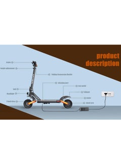 Portable and Foldable Off-Road Electric Scooter with Detachable Seat, 45 km/h Max Speed, 600W Brushless Motor, 15 Ah Battery, 55 Km Range, Dual Disc Brakes and Advanced Suspension - pzsku/Z59739AC16AC40EF5C926Z/45/_/1733783159/ec2d83fb-13a1-434c-980c-011fbb7f533b