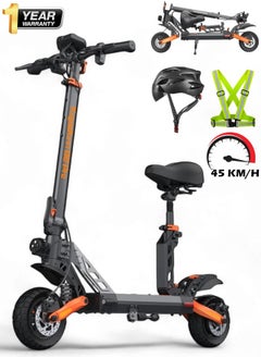 Portable and Foldable Off-Road Electric Scooter with Detachable Seat, 45 km/h Max Speed, 600W Brushless Motor, 15 Ah Battery, 55 Km Range, Dual Disc Brakes and Advanced Suspension - pzsku/Z59739AC16AC40EF5C926Z/45/_/1734615730/14f949ae-9d64-425a-ba4c-5d69ce6ecb42