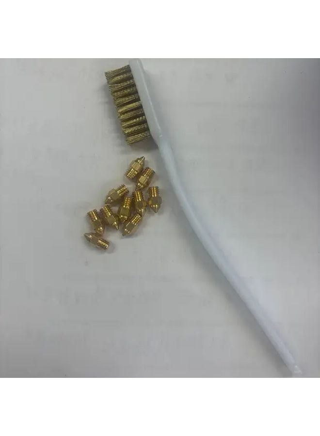 10 Pcs Brass Nozzle Kit for Ender 3 Neo V2 Neo Max Neo CR 6 SE Max CR10 V2 - Image 1