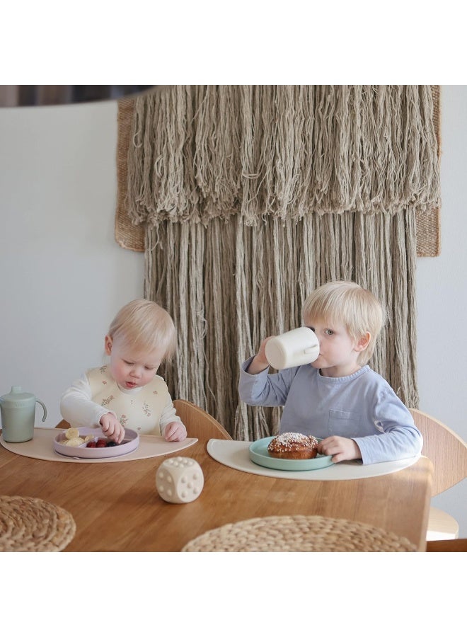 Mushie Trainer Sippy Cup - BPA-Free Baby Cup with Removable Lid & Easy-Grip Handles - Dishwasher Safe Danish-Designed Toddler Cup for 6+ Months - 230ml Capacity | Ivory - Image 5