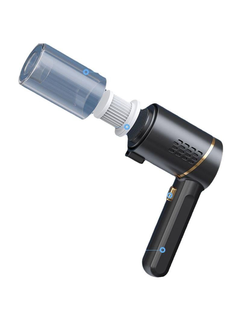 Bluejw Handheld Vacuum Cleaner, Car Vacuum Cleaner, Wireless, Mini Portable Rechargeable Wireless Vacuum Cleaner, 10000Pa Suction 120W High Power Dry And Wet Dual Use, Suitable For Vehicle/Home/Office - Image 1