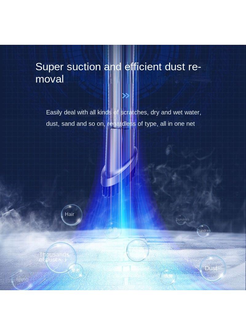 Bluejw Handheld Vacuum Cleaner, Car Vacuum Cleaner, Wireless, Mini Portable Rechargeable Wireless Vacuum Cleaner, 10000Pa Suction 120W High Power Dry And Wet Dual Use, Suitable For Vehicle/Home/Office - Image 4