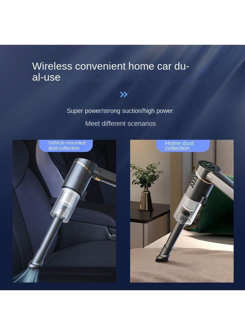 Bluejw Handheld Vacuum Cleaner, Car Vacuum Cleaner, Wireless, Mini Portable Rechargeable Wireless Vacuum Cleaner, 10000Pa Suction 120W High Power Dry And Wet Dual Use, Suitable For Vehicle/Home/Office - Image 3