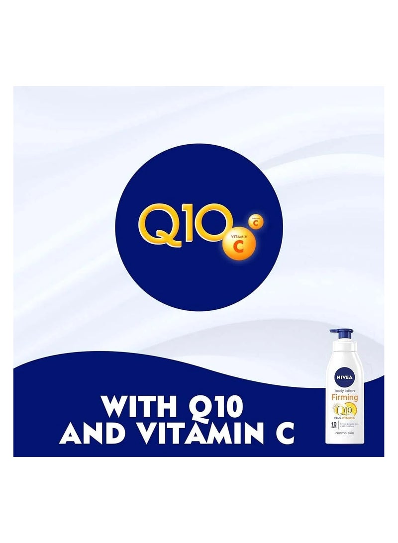 Nivea Body Lotion Q10 Plus Vitamin C for Normal Skin - 400ml - Image 3