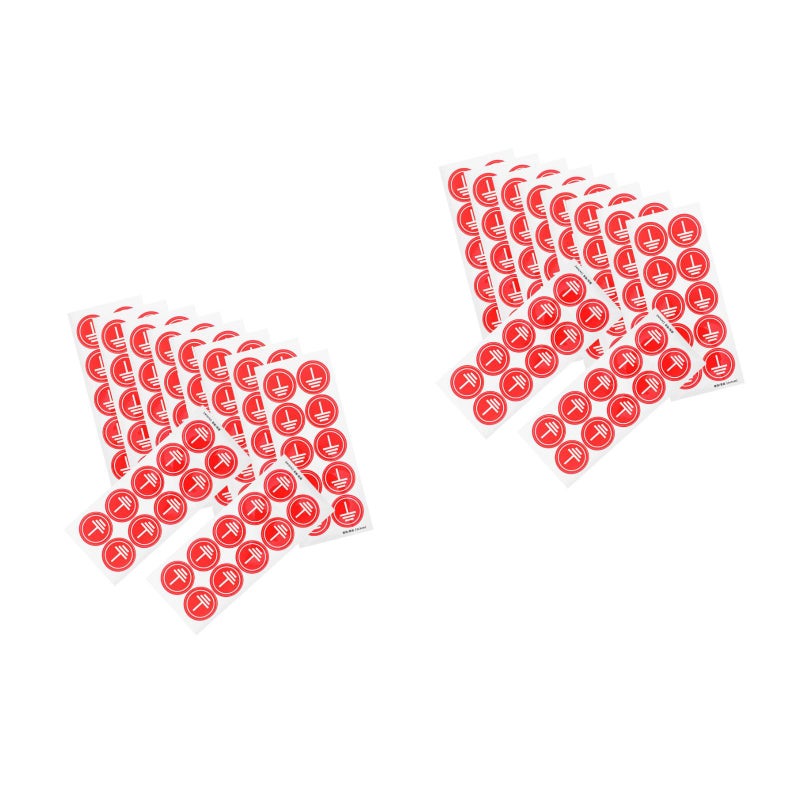 20 Sheets Grounding Safety Stickers For Electrical Panels High Adhesion Electric Warning Signs Warning Decals For Equipment Safety - Image 2