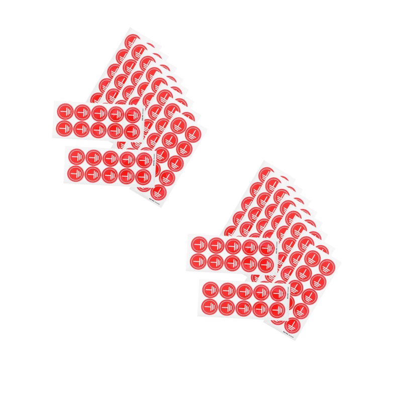 20 Sheets Grounding Safety Stickers For Electrical Panels High Adhesion Electric Warning Signs Warning Decals For Equipment Safety - Image 1