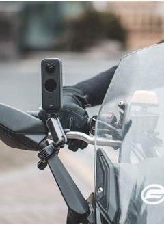 SYOSI Action Camera Handlebar Mount for DJI Action 2, GoPro 10, GoPro 7/8/9 Adjustable Motorcycle Handlebar for OSMO Action/Pocket 2/ Pocket Action Camera Bike Mount for Insta 360  - Image 4