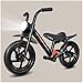 KRIDDO Kids Balance Bike for 25 Years with Front Light Upgraded Stable Tires Upgraded Bearing for Smooth and Stable Riding Front and Rear Fenders Adjustable Seat Black - Image 3