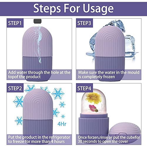 ANTIL'S Ice Roller For Face, Neck and Body for Glowing and Clear Skin ,Reduce Face swelling (Pack of 1) Multicolor - Image 2