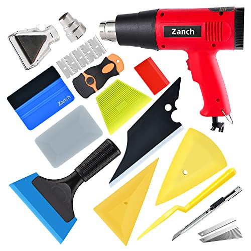 Zanch Window Tint Kit,Complete Tool Set for Professional Window Tint Protective Film Installation【Deluxe 64pcs with Tool Waist Bag】 - Image 1