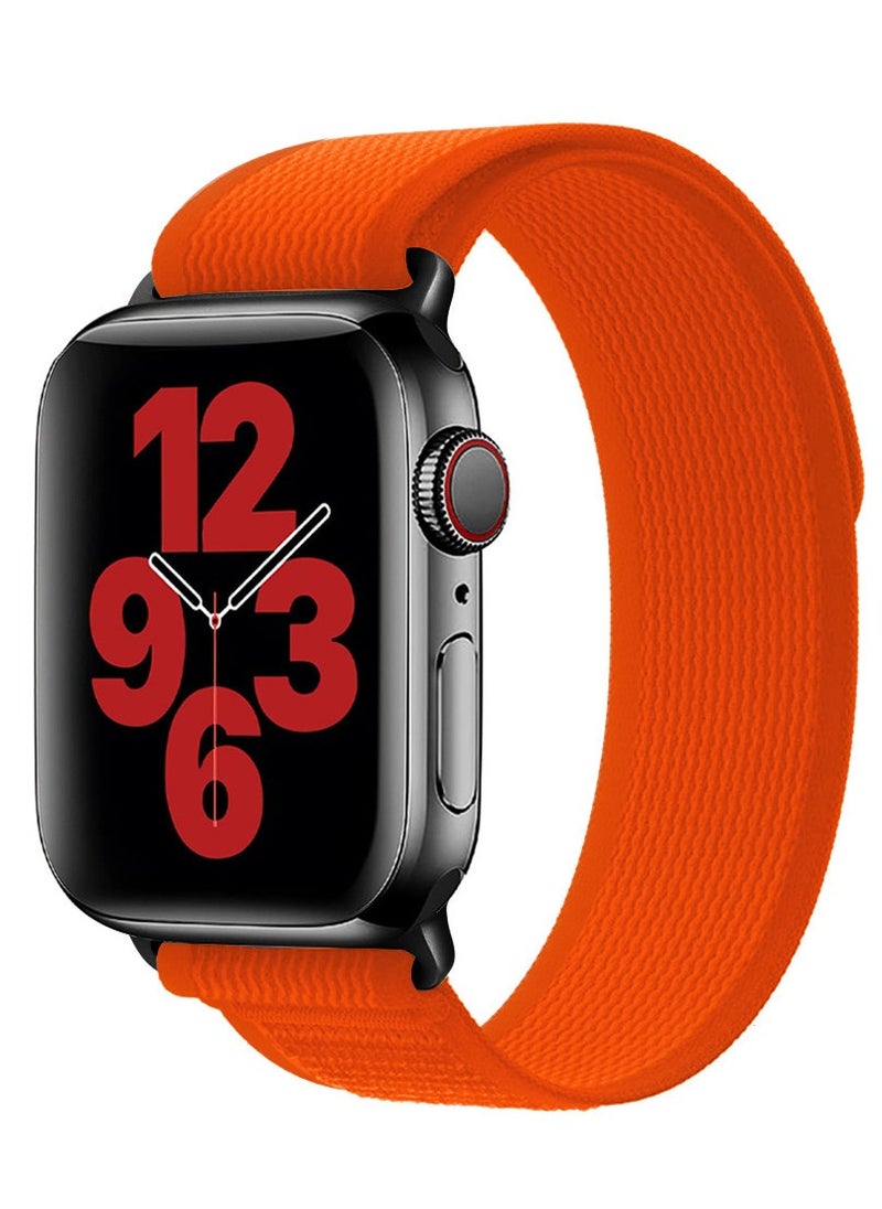 Generic Apple Watch Strap 38mm 40mm 41mm Band Trail Loop Stretchy Soft Nylon Band Adjustable Sports Strap for Apple Watch Series 7/SE/6/5/4/3/2/1  - Image 3