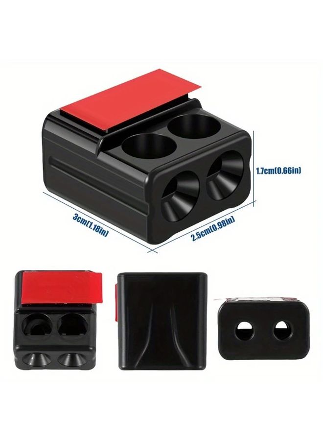 Black Deer Whistles 2pcs Animal Repeller Soundwave Technology Collision Prevention - Image 3