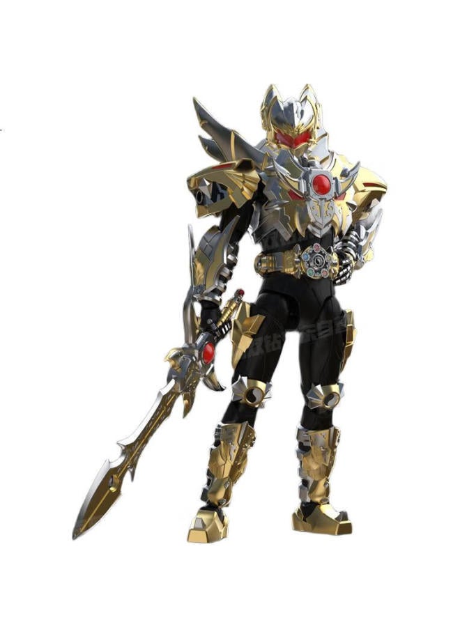 Auldey Armor Hero Kaihu Dihuangxia Super Articulated Action Figure, 15Th Anniversary Collector'S Edition, Finished Model, 18Cm, Birthday Gift - Image 1