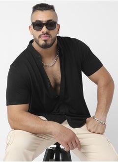 Instafab Plus Basic Button-Up Shirt  - Image 1